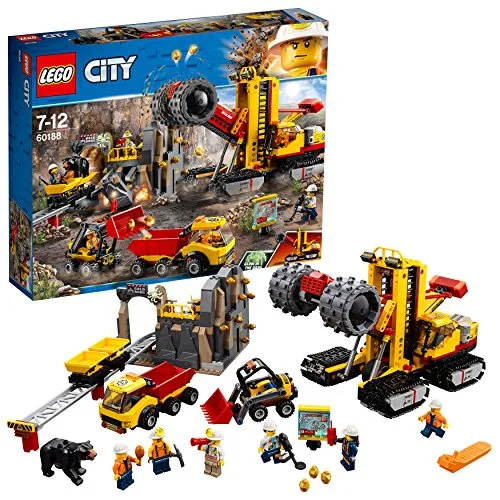 LEGO- City Macchine da Miniera, Multicolore, 60188