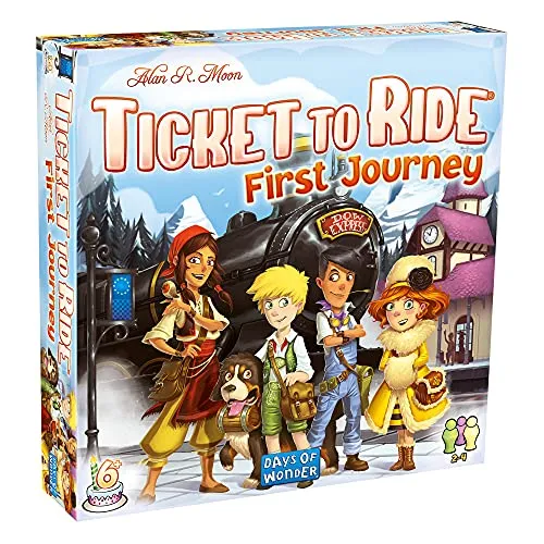 Days of Wonder dow720027 Ticket to Ride Europa: First Journey, Inglese