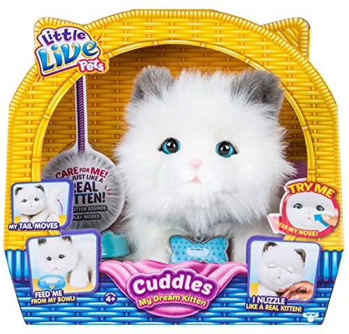 Little Live Pets Peluche a Forma di Gattino, Colore Altro, Norme, LPD00