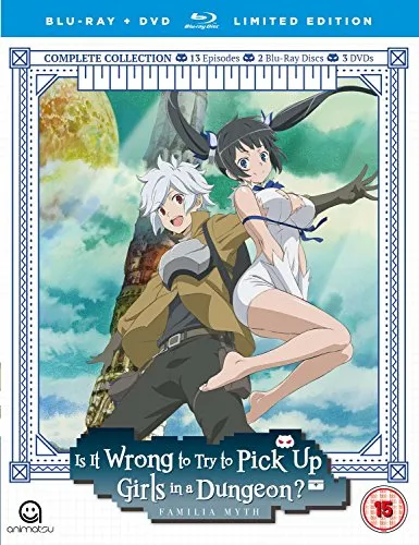 Is It Wrong To Try To Pick Up Girls In A Dungeon? Complete Season 1 Collection - Deluxe Edition (5 Blu-Ray) [Edizione: Regno Unito] [Edizione: Regno Unito]