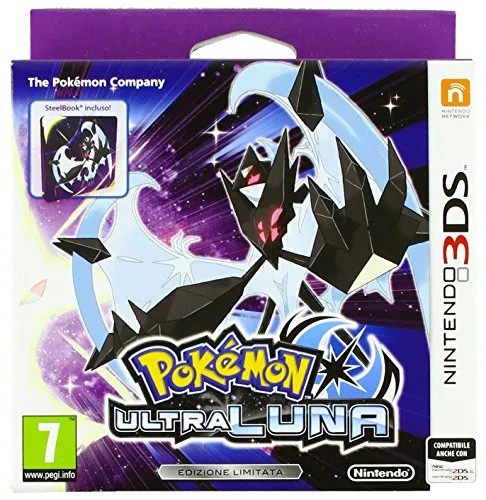 Pokémon Ultra Luna + Steelbook - Limited - New Nintendo 3DS