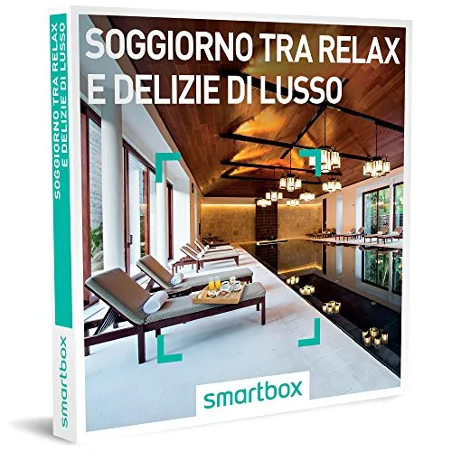 SMARTBOX - Cofanetto regalo coppia - idee regalo originale - 2 giorni di lusso, gusto e benessere