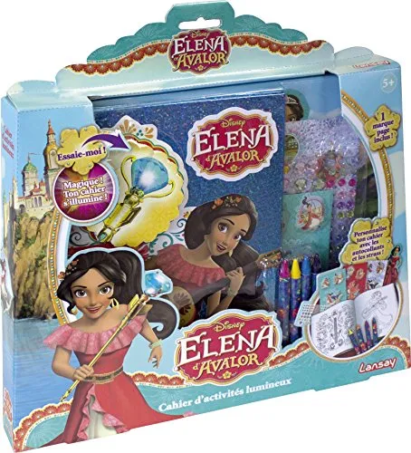 Lansay – 25703 – Elena di Avalor Mio quaderno di attività Luminoso