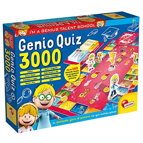 Lisciani Giochi 56460 - Gioco I'm a Genius Super Quiz 3000