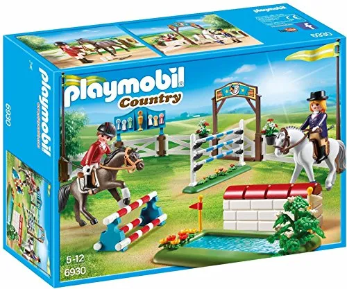 Playmobil Coutry 6930 Gara di Equitazione Giocattolo per Bambini dai 4 Anni