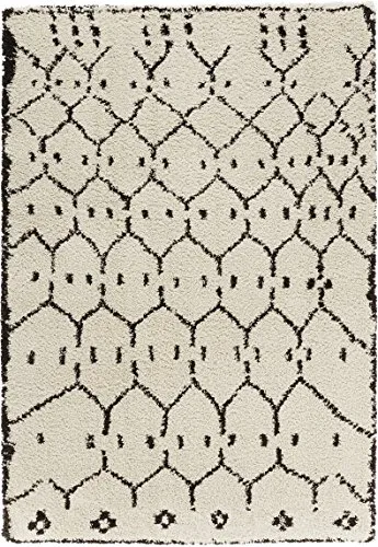 Mint Rugs 102757 - Tappeto Design Verlours Deep-Pile, in Polipropilene, 150 x 80 x 3,5 cm, Colore: Marrone