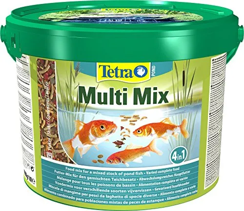 Tetra Pond Multi Mix - Miscela di mangime per Pesci da laghetto di Specie Diverse 10 L