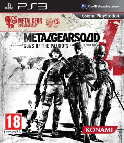 Metal Gear Solid 4: Guns Of The Patriots - 25th Anniversary