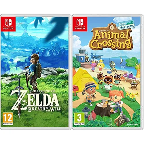 NintendoThe Legend Of Zelda: Breath Of The Wild - Switch & Animal Crossing: New Horizons