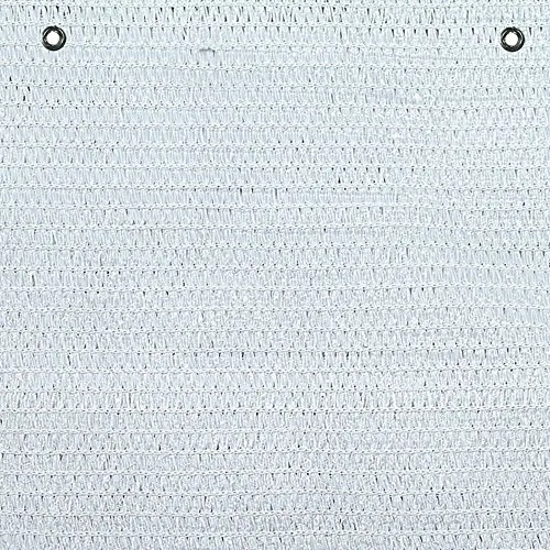 VERDELOOK White Master, Tessuto per Protezione ponteggi in Telo con Occhielli, 1.8X100 m, Bianco