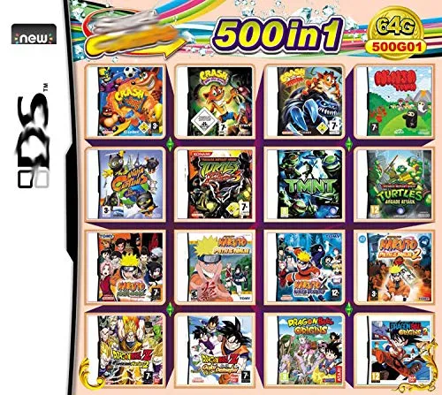 500 giochi in 1 scheda NDS game pack Super Combo Scheda di gioco DS per DS NDS NDSL NDSi 3DS XL Novità…