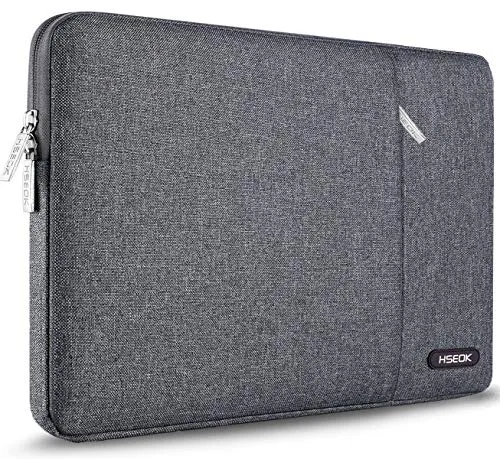 Macbook Air 13 Polllici Custodia Per PC (2012-2017)/Caso Portatili Laptop/Sleeve Protettiva per Surface/Borsa Protettiva Antiurto Impermeabile Per La maggior parte dei 14" NoteBook, Lino Grigio