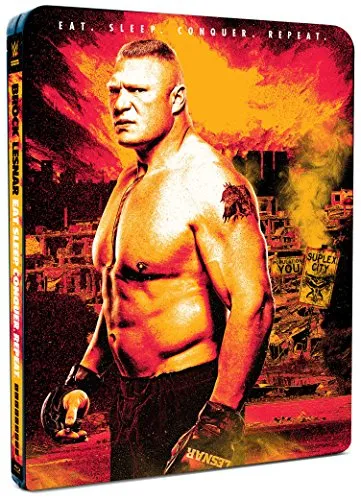 Wwe Brock Lesnar Eat Sleep Conquer Repeat Limited Edition Steelbook (2 Blu-Ray) [Edizione: Regno Unito] [Edizione: Regno Unito]