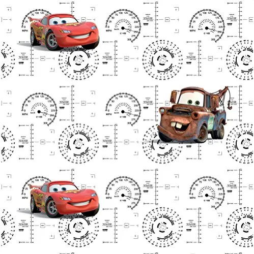 AG Design WPD 9730 Disney Cars, Carta da Parati, 0,5 x 10,05 m – 1 Rotolo in Tessuto Non Tessuto, Multicolor, 0,1 x 53 x 10,05 cm