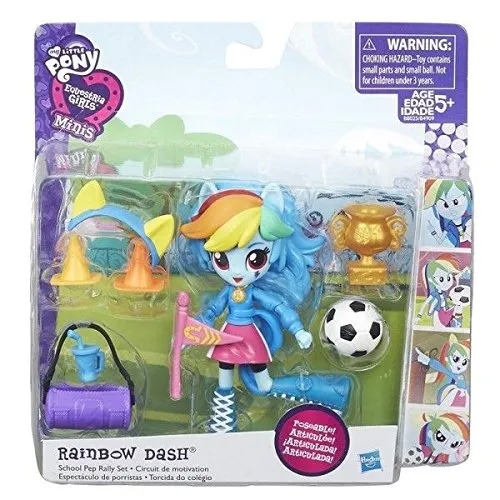 Hasbro My Little Pony- Equestria Girls Minis Set Bambola Mini con Accessori, Colori Assortiti, 029946