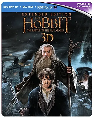 Hobbit: The Battle Of The Five Armies - Extended Edition (2 Blu-Ray) [Edizione: Regno Unito] [Edizione: Regno Unito]