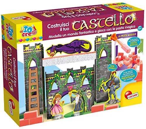 Liscianigiochi-Io Creo Costruisci Il Tuo Castello, Multicolore, 68838