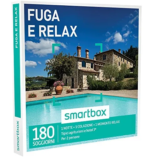 Smartbox - Fuga Relax - 180 Soggiorni Dal Fascino Rustico: In Agriturismi, B&B o Hotel 3* Con Momento Relax, Cofanetto Regalo