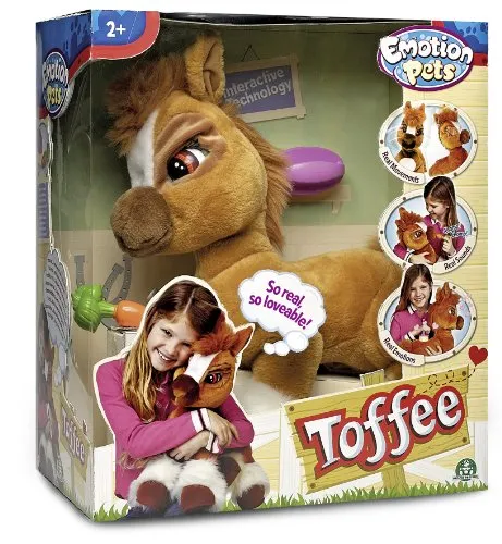 Giochi Preziosi 2230 - Emotion Pets, Il mio Pony Toffee, Peluche interattivo