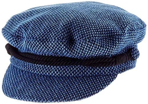 Tommy Hilfiger Baker Boy Tweed Hat Cappellopello, Blu (Tommy Navy 0g), (Taglia Unica: OS) Donna