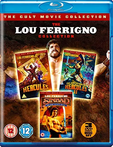 Lou Ferrigno Cult Collection (3 Blu-Ray) [Edizione: Regno Unito] [Edizione: Regno Unito]