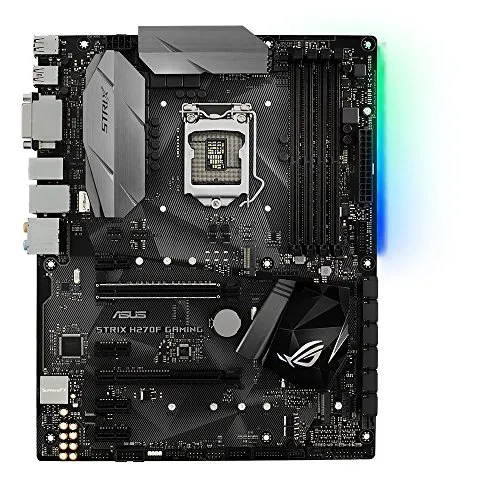 ASUS ROG STRIX H270F GAMING Scheda Madre, Socket 1151 ATX, Aura Sync, Dual M.2, USB 3.1 Type-C