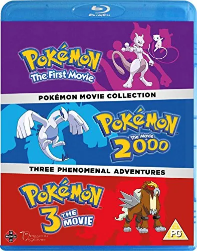 Pokemon Movie Collection (3 Blu-Ray) [Edizione: Regno Unito] [Edizione: Regno Unito]