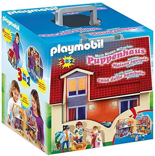 Playmobil Dollhouse 5167 - Casa delle Bambole Portatile, dai 4 anni