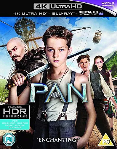 Pan (Blu-Ray 4k) [Edizione: Regno Unito] [Edizione: Regno Unito]