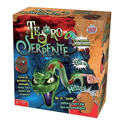 Grandi Giochi GG00136 - Il Tesoro del Serpente, 4 anni +