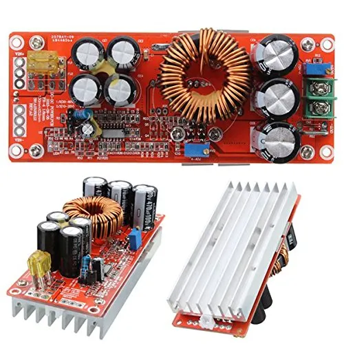 1200W 20A DC Converter Boost Step Up Modulo di Alimentazione In 10-60V OUT 12-83V