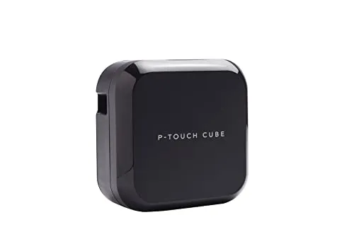 Brother P-Touch Cube Plus PT-P710BT Etichettatrice Compatibile con PC/Mac (tramite USB), Smartphone/Tablet (tramite Bluetooth), Compatibilità MFI (Made for iOS), Taglierina Automatica, fino a 24 mm