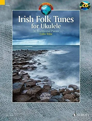Irish Folk Tunes For Ukulele: 36 Traditional Pieces W/ Cd (Schott World Music) by Various(2015-12-14)