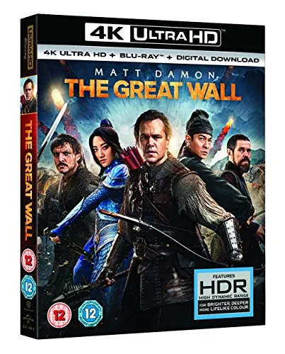 The Great Wall (2 Blu-Ray) [Edizione: Regno Unito] [Edizione: Regno Unito]