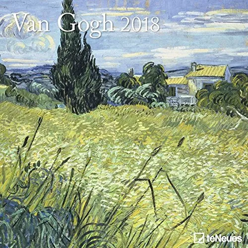 2018 van Gogh Calender - teNeues Grid Calendar- Art Calender - 30 x 30 cm