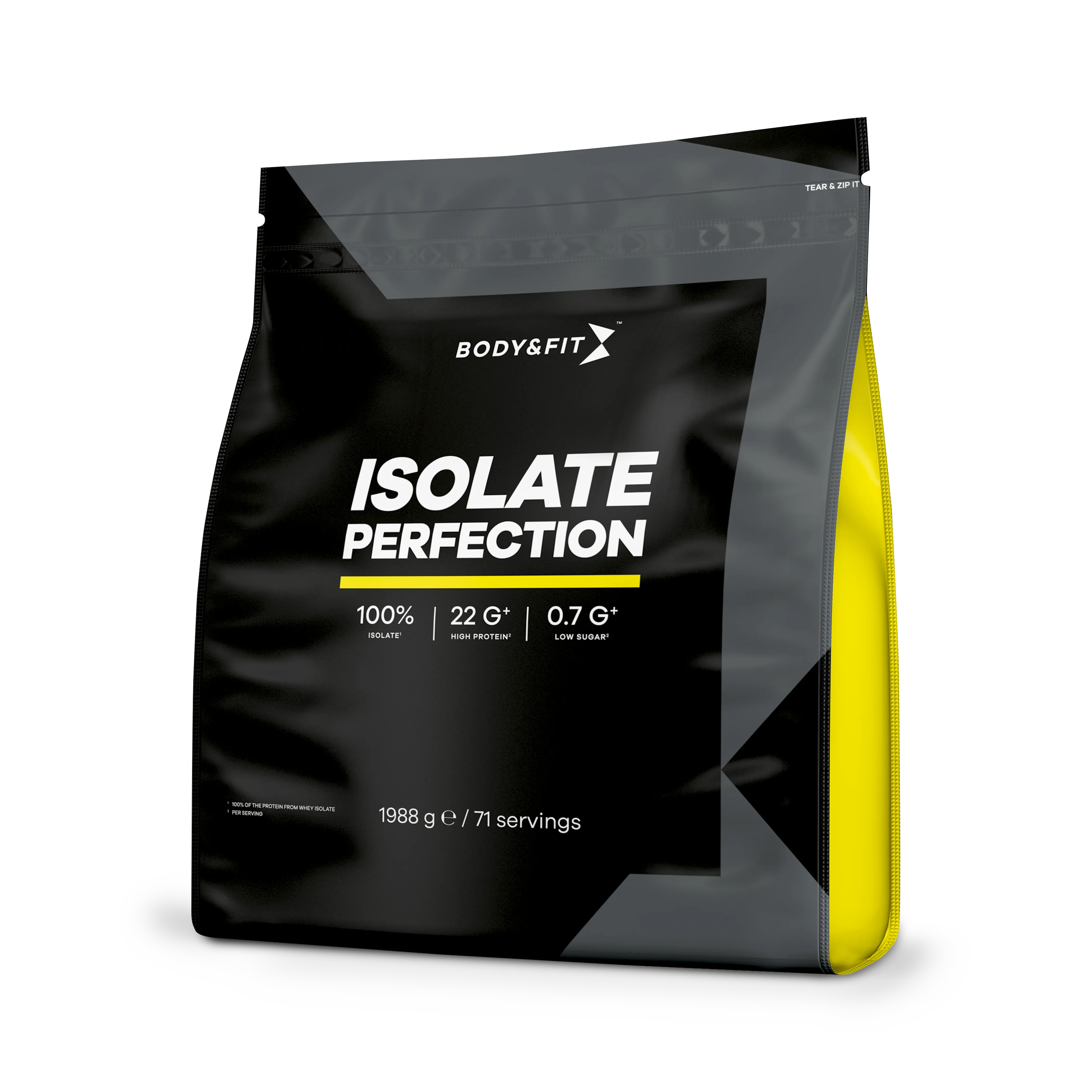 Isolate Perfection - Body&Fit - Sensazione Alla Banana - 2 Kg (71 Frullati)