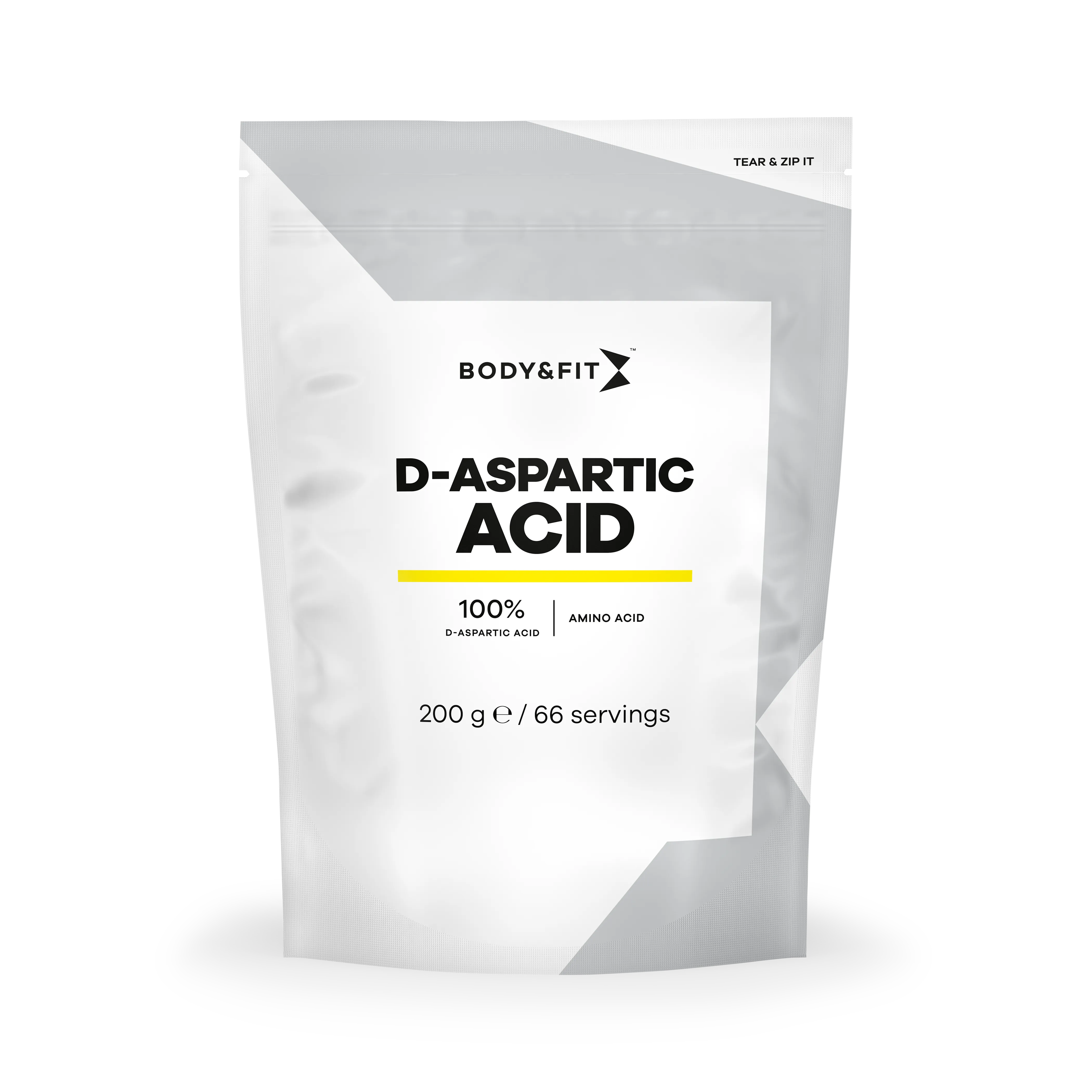 Acido D-aspartico - Body&Fit - Senza Gusto - 200 Grammi