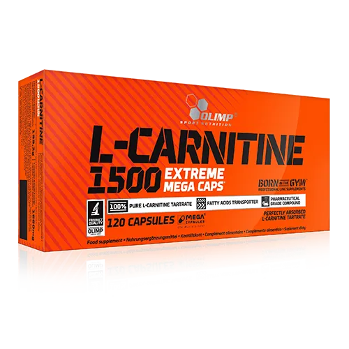 L-Carnitine 1500 Mega Caps -  - 120 Capsule