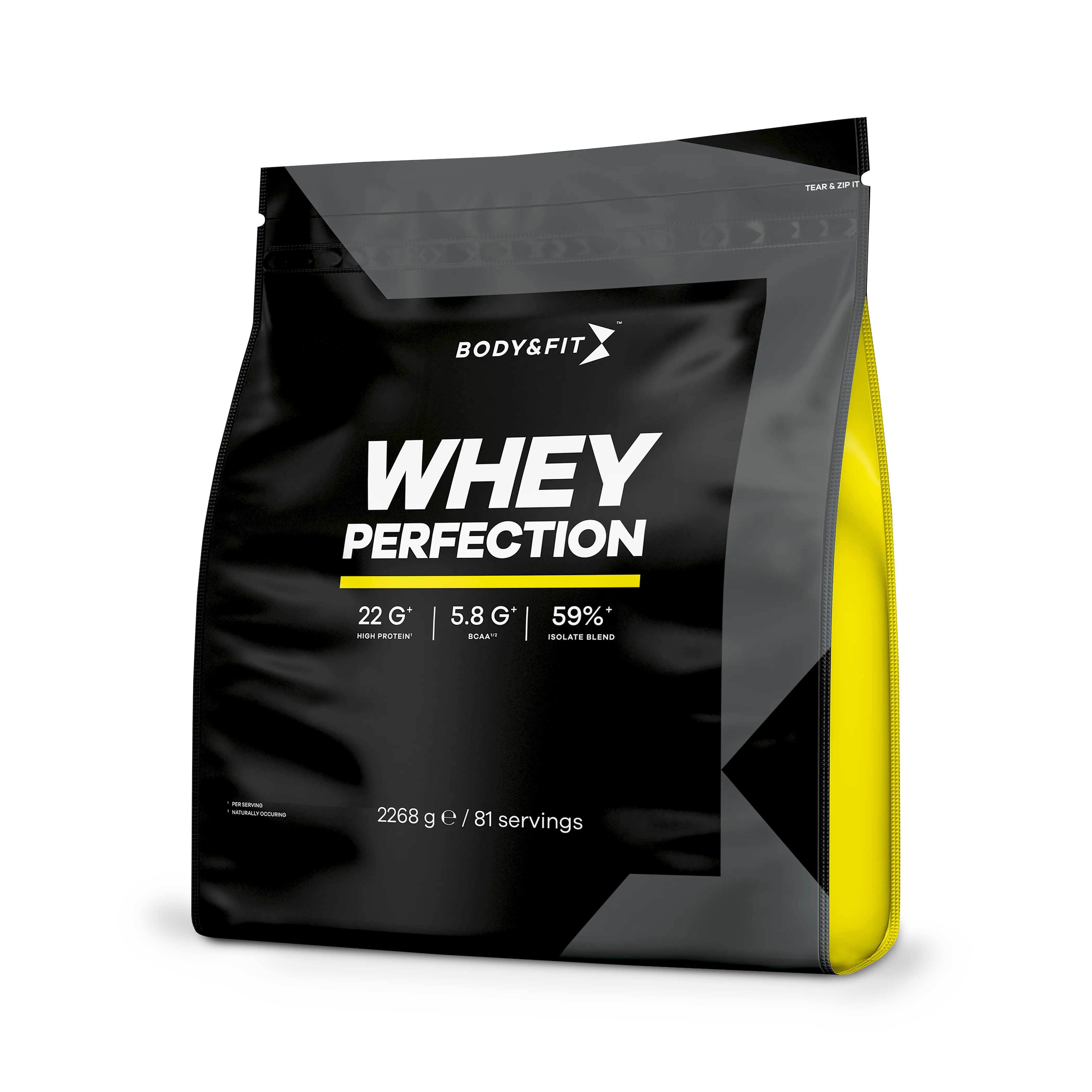 Whey Perfection - Body&Fit - Frullato Alla Vaniglia - 2,26 Kg (81 Frullati)