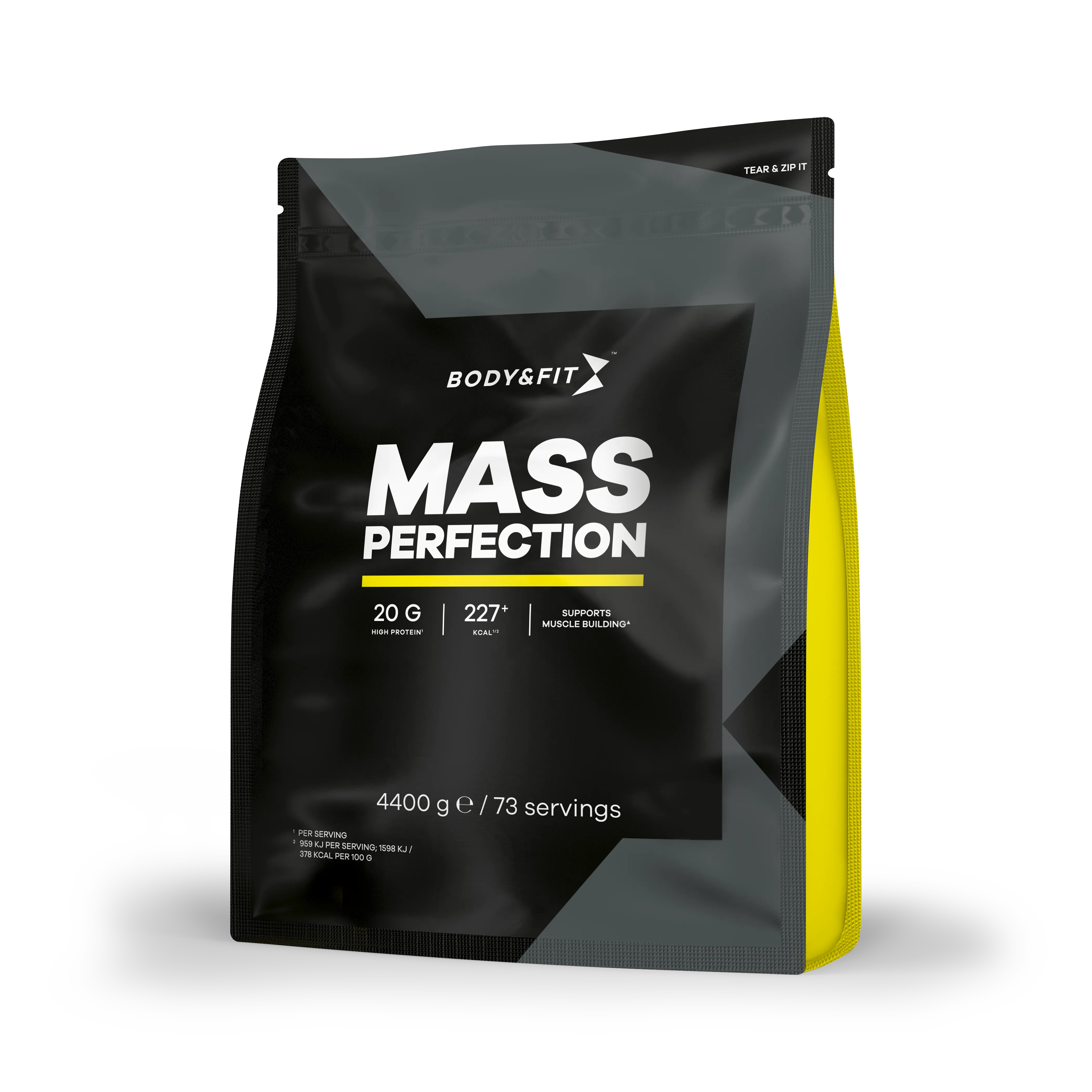 Mass Perfection - Body&Fit - Frullato Ai Biscotti E Panna - 4,4 Kg (73 Frullati)