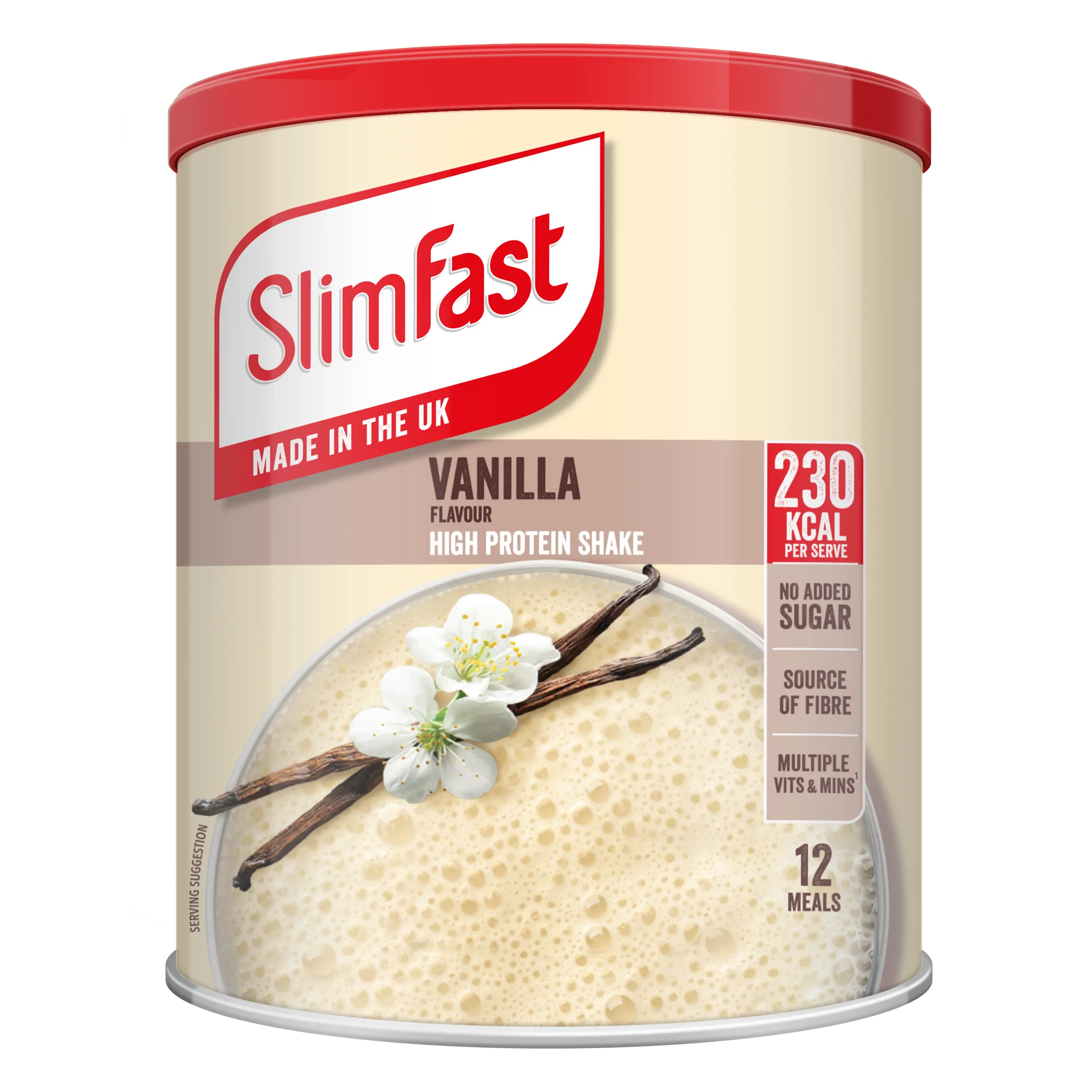 Sostitutivo Pasto in Polvere Slimfast -  - Vaniglia - 438 Grammi (12 Frullati)