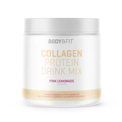 Drink Mix Protein Collagene - Body&Fit - Limonata Rosa (tmc 30/12/2021) - 300 Grammi (20 Dosi)