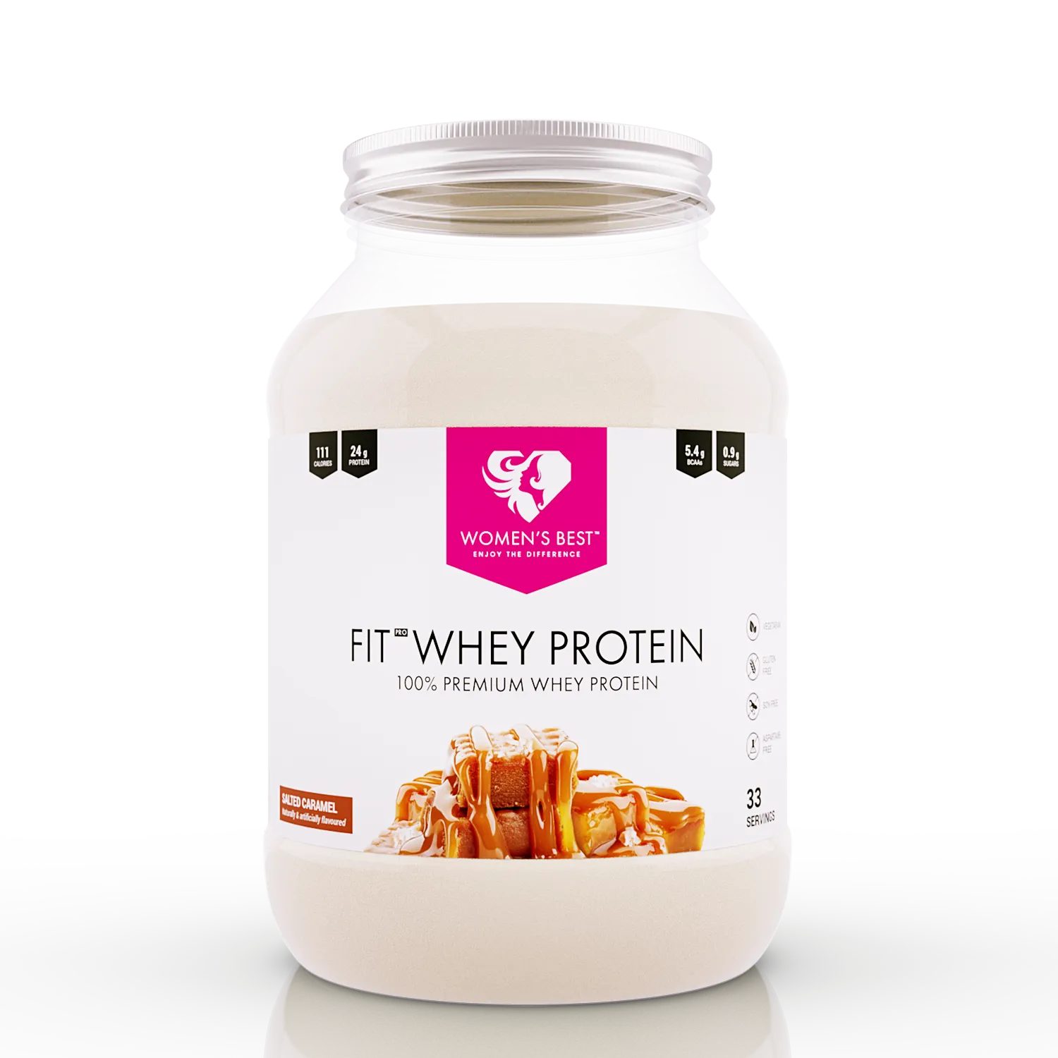 Fit Whey Protein - Women’s Best - Caramello Salato - 1 Kg (33 Frullati)