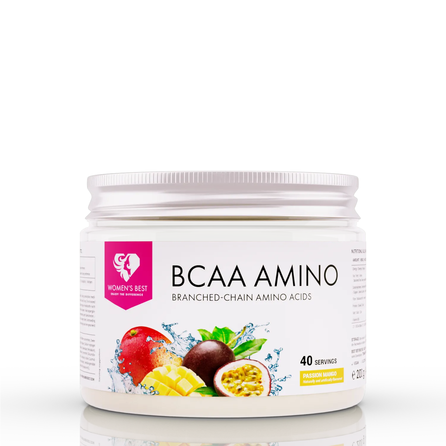 BCAA Amino - Women’s Best - Mango E Frutto Della Passione - 200 Grammi (20 Dosi)