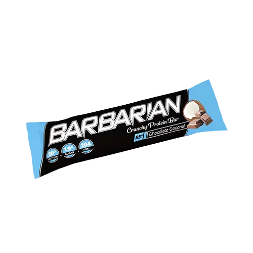 Barbarian Crunchy Protein Bar -  - Cioccolato E Cocco - 55 Grammi (1 Barrette)