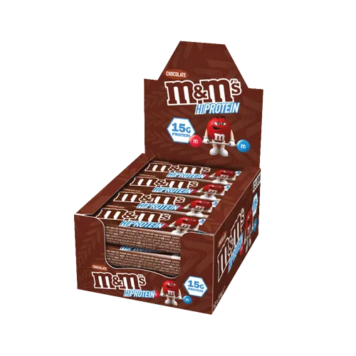 Barretta proteica M&Ms |  -  - Chocolate - 1 Confezione (12 Barrette)