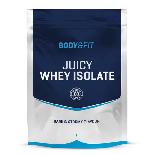 Juicy Whey Isolate - Body&Fit - Dark&stormy - 540 Grammi (20 Frullati)