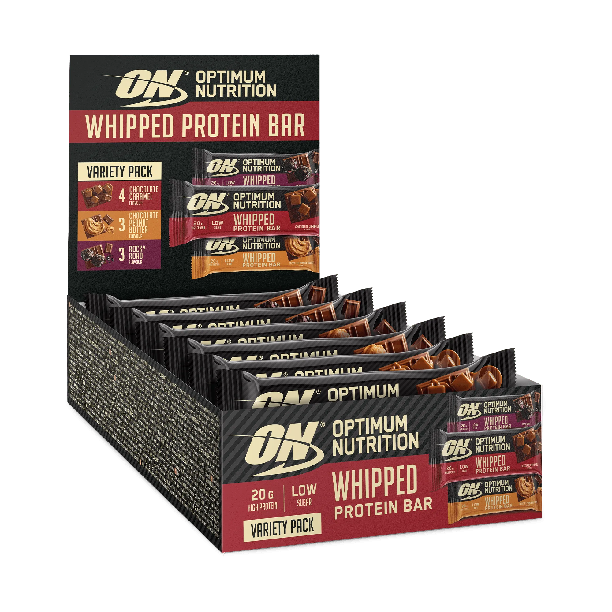Whipped Protein Bar -  - Mix Box - 620 Grammi (10 Barrette)