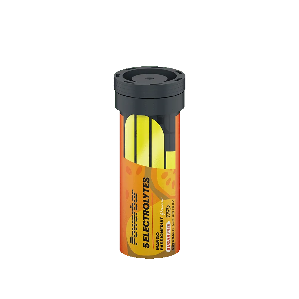 Electrolyte Tabs - Powerbar - Mango E Frutto Della Passione - 1 Pacchetto (10 Compresse)