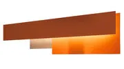 Applique Fields 2 di  - Rosso/Arancione - Materiale plastico